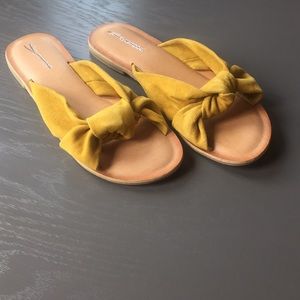Jeffrey Campbell Yellow Slides